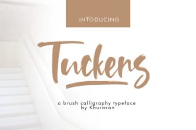 Tuckers Font by Khurasan — Script Handwritten Font — thumbnail 1