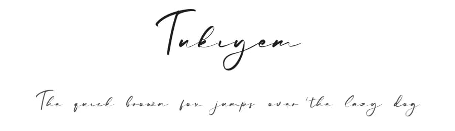 Tukiyem by StringLabs Creative Studio — Script Handwritten Font
