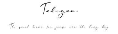 Tukiyem by StringLabs Creative Studio — Script Handwritten Font — thumbnail 1