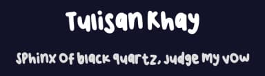 Tulisan Khay by Khay — Script Handwritten Font — thumbnail 2