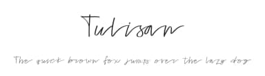 Tulisan by Faqih Fawaji — Script Handwritten Font — thumbnail 1