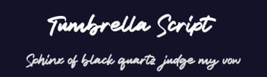 Tumbrella Script by Maulana Creative — Script Handwritten Font — thumbnail 2