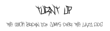 Turnt Up by Murder Fonts — Script Handwritten Font — thumbnail 1