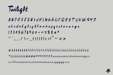 Twilight Font by KPH — Script Handwritten Font — thumbnail 2