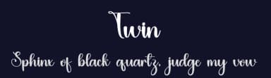 Twin by Inermedia Studio — Script Handwritten Font — thumbnail 2