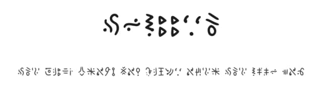 Tyliish by Lyric Storm — Dingbats Font