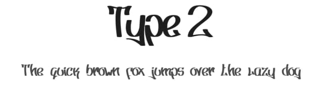 Type 2 by Nermin K — Script Handwritten Font