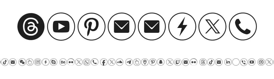 Typeecon by Leovm — Dingbats Font