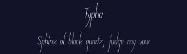 Typha by JBFoundry — Script Handwritten Font — thumbnail 2
