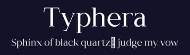 Typhera by VPcreativeshop — Serif Font — thumbnail 2