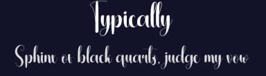 Typically by Andi Moz — Script Handwritten Font — thumbnail 2