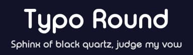 Typo Round by Studio Typo — Sans Serif Font — thumbnail 2
