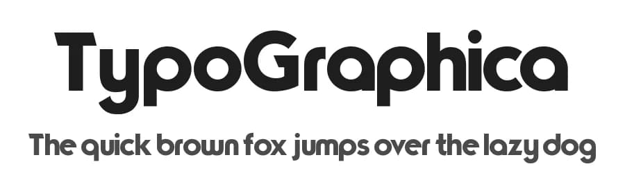 TypoGraphica by Sharkshock — Sans Serif Font