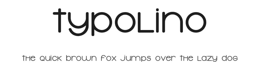 Typolino by Vladimir Nikolic — Sans Serif Font