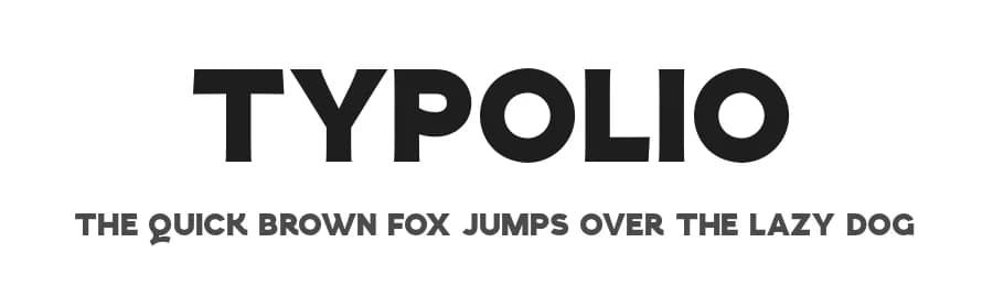 Typolio by VPcreativeshop — Sans Serif Font