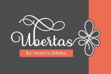 Ubertas Font by Creative Fabrica Fonts — Script Handwritten Font — thumbnail 1