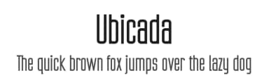 Ubicada by deFharo — Sans Serif Font — thumbnail 1