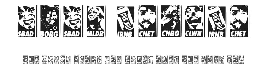 Ubuy Iconic by Gabriel Santee — Dingbats Font