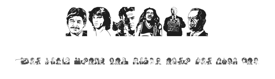 UdeMan by Michael Gaines — Dingbats Font