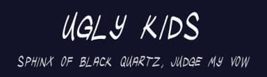 Ugly Kids by Murder Fonts — Script Handwritten Font — thumbnail 2