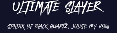 Ultimate Slayer by PutraCetol Studio — Script Handwritten Font — thumbnail 2