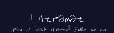 Ultramat by Léon Bli — Script Handwritten Font — thumbnail 2