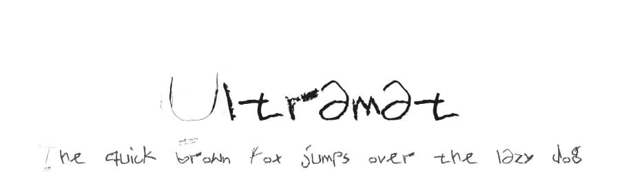 Ultramat by Léon Bli — Script Handwritten Font