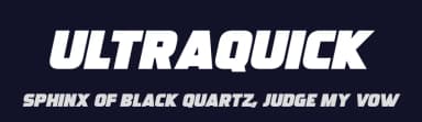 Ultraquick by Hawtpixel — Sans Serif Font — thumbnail 2