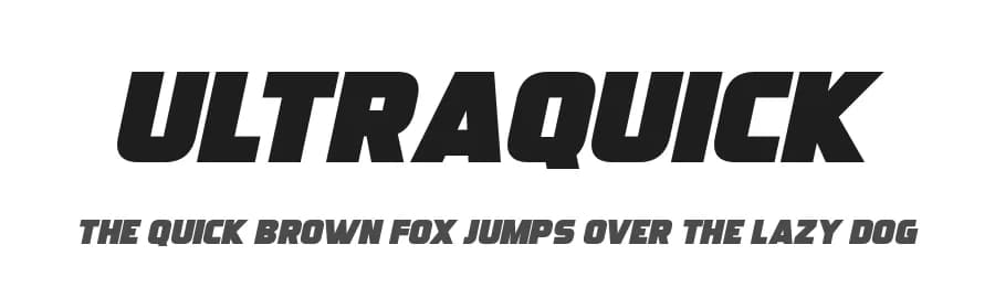 Ultraquick by Hawtpixel — Sans Serif Font