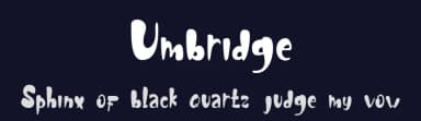 Umbridge by Nariswari Creative — Script Handwritten Font — thumbnail 2