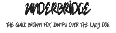 Underbridge by Holisfonts.com — Script Handwritten Font — thumbnail 1