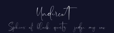 Undercut by Ef Studio — Script Handwritten Font — thumbnail 2