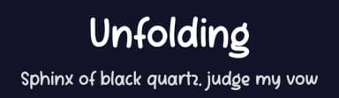 Unfolding by Alpaprana Studio — Script Handwritten Font — thumbnail 2