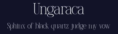 Ungaraca by Pentagonistudio — Serif Font — thumbnail 2