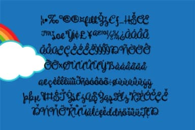 Unicorn Script Jitter Font by Illustration Ink — Script Handwritten Font — thumbnail 3