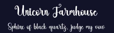Unicorn Farmhouse by Inermedia Studio — Script Handwritten Font — thumbnail 2