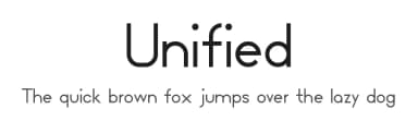 Unified by Nils Kähler — Sans Serif Font — thumbnail 1