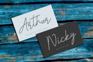 Unique Surfer Font by Creaditive Design — Script Handwritten Font — thumbnail 9