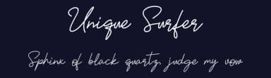 Unique Surfer by Creaditive Design — Script Handwritten Font — thumbnail 2