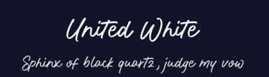 United White by Balpirick Studio — Script Handwritten Font — thumbnail 2