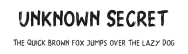 Unknown Secret by mlkwsn — Script Handwritten Font — thumbnail 1