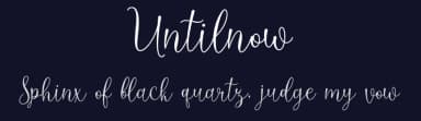 Untilnow by Sizimon.id — Script Handwritten Font — thumbnail 2
