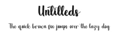 Untitleds by Inermedia Studio — Script Handwritten Font — thumbnail 1