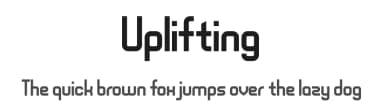 Uplifting by Chequered Ink — Sans Serif Font — thumbnail 1