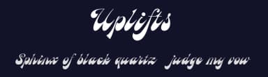 Uplifts by Dharmas Foundry — Script Handwritten Font — thumbnail 2