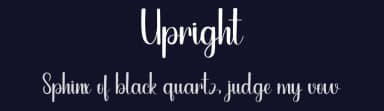 Upright by PiPi Creative STUDIO — Script Handwritten Font — thumbnail 2