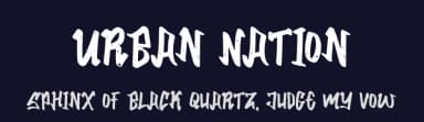 Urban Nation by Lettersiro Studio — Script Handwritten Font — thumbnail 2