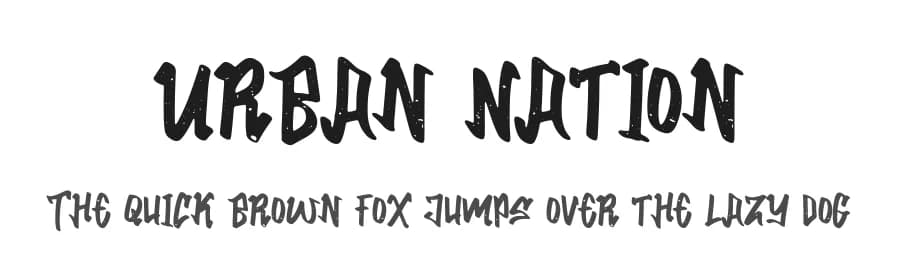 Urban Nation by Lettersiro Studio — Script Handwritten Font