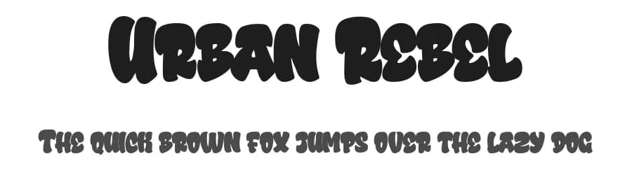 Urban Rebel by Blankids — Script Handwritten Font