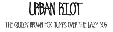 Urban Riot by B85 — Script Handwritten Font — thumbnail 1